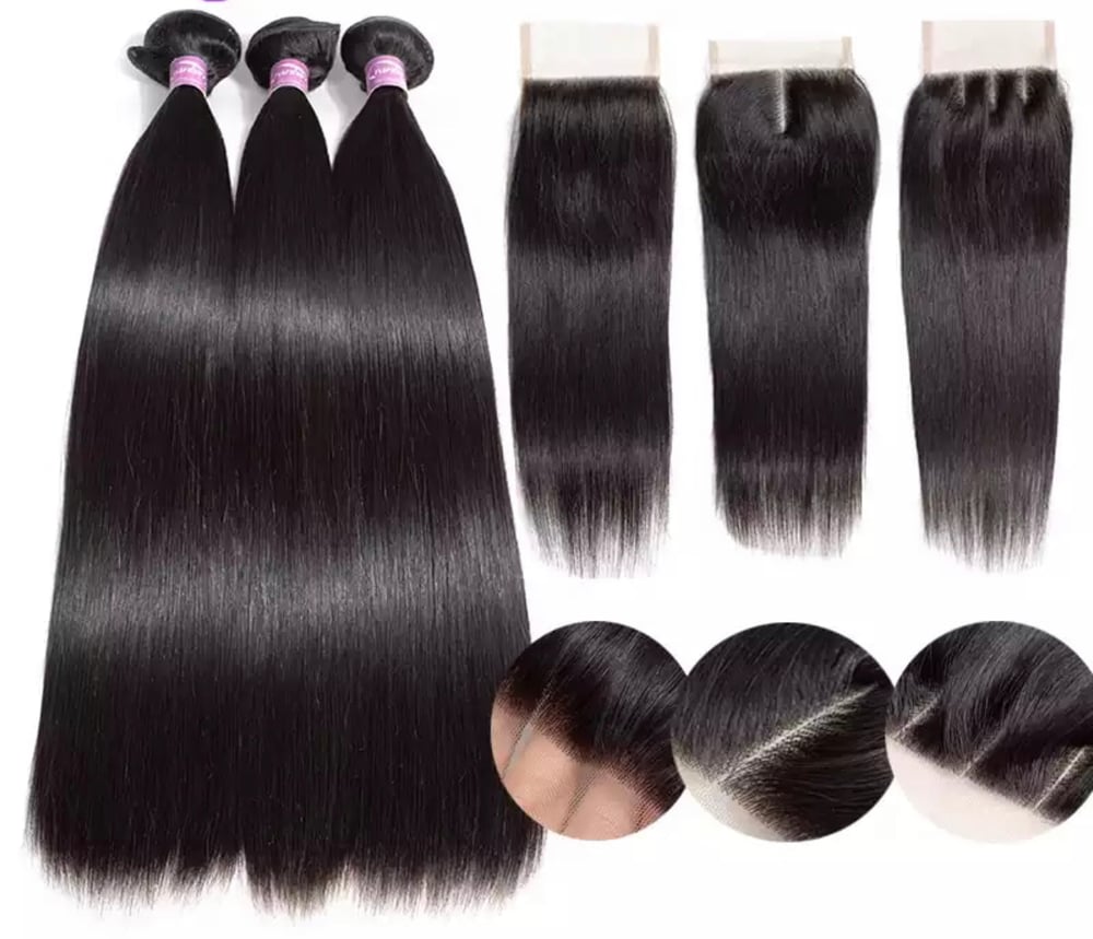 Image of Sassy Straight + Closure 