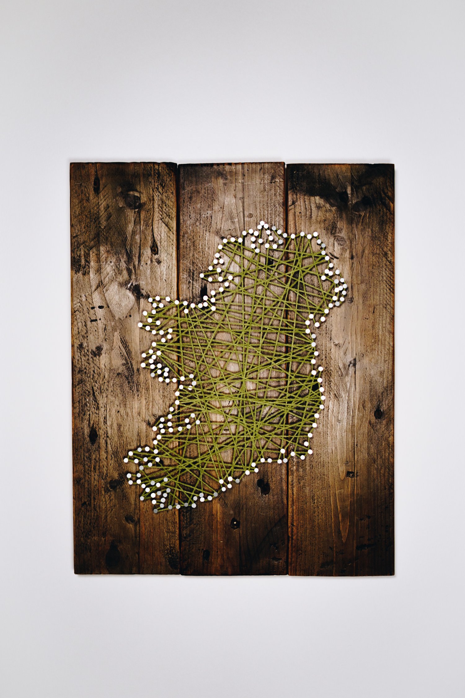 Image of Stained Ireland Map