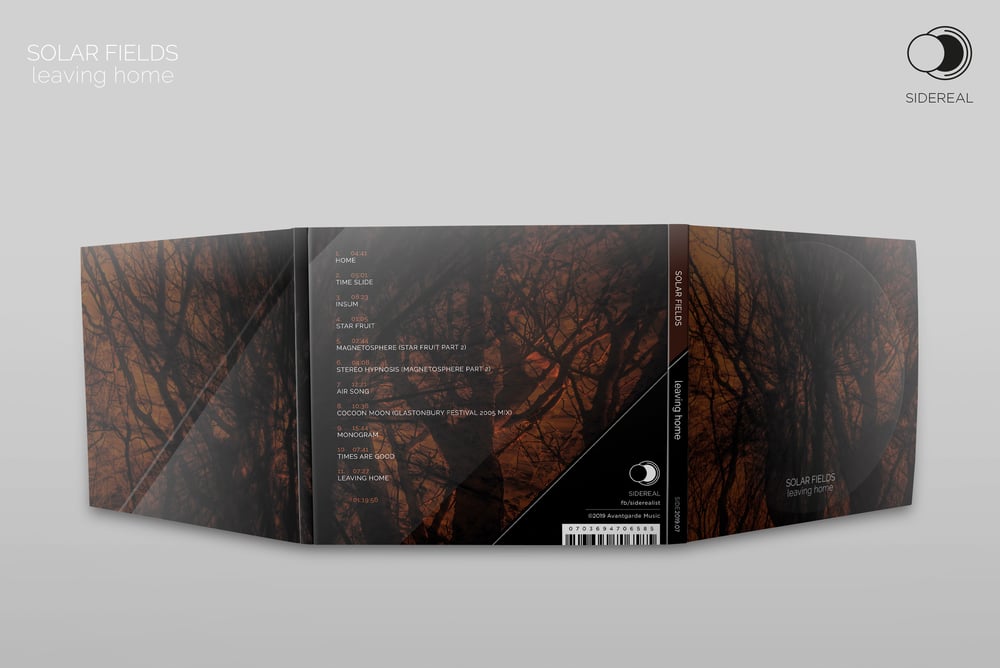Image of Solar Fields 'Leaving Home' digipack CD