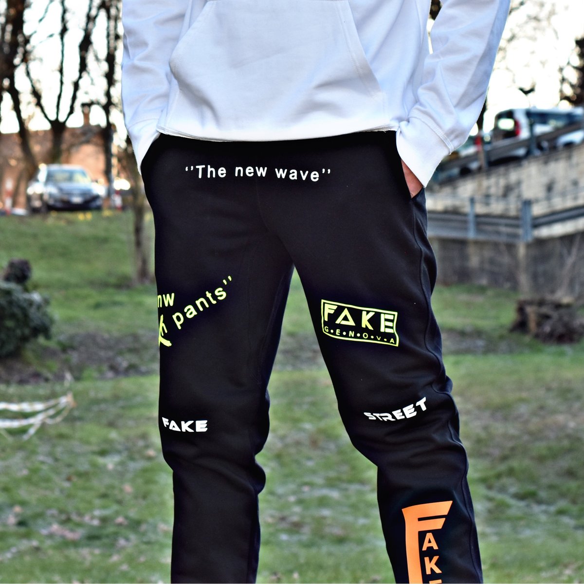 Image of TNW PANTS & FAKE GENOVA - Pantaloni