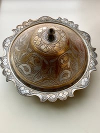 Image 1 of Vintage Copper and metal bowl. 