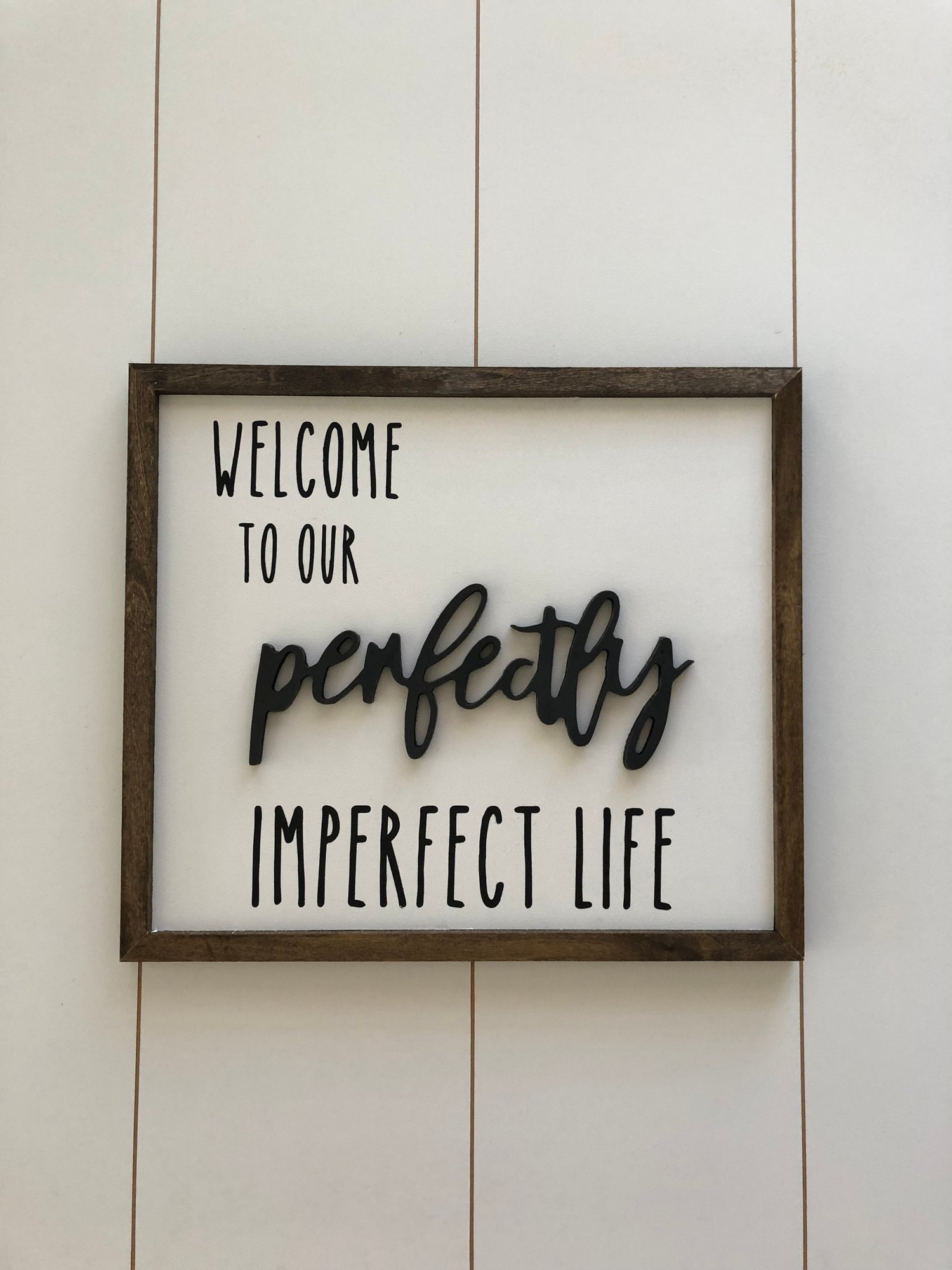 Image of Welcome to our perfectly imperfect life