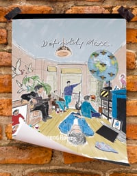 Image 3 of Oasis - Definitely Manc Art print