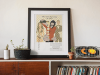 Image 2 of George Best Art Print - Where did it all go wrong?