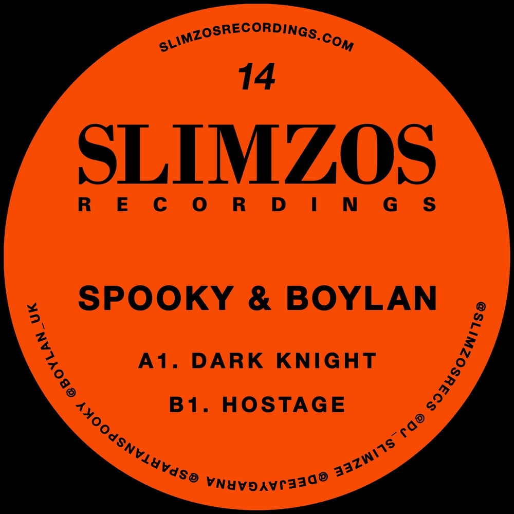 Image of Slimzos 014 Vinyl Signed by Dj Slimzee (2 copies only) 