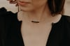 Collier minimaliste en plaqués Or 14 carats