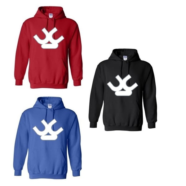 Image of UC hoodies (S - 4XL black, red & blue)