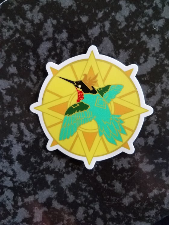 Image of Huitzilopochtli sticker 