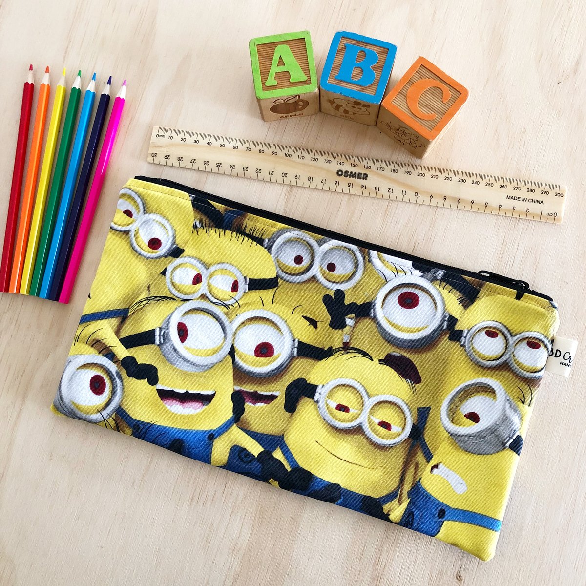 Pencil Case Large Minions BD Creations