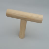 Image 1 of Wooden T-Grip for Canoe Paddles