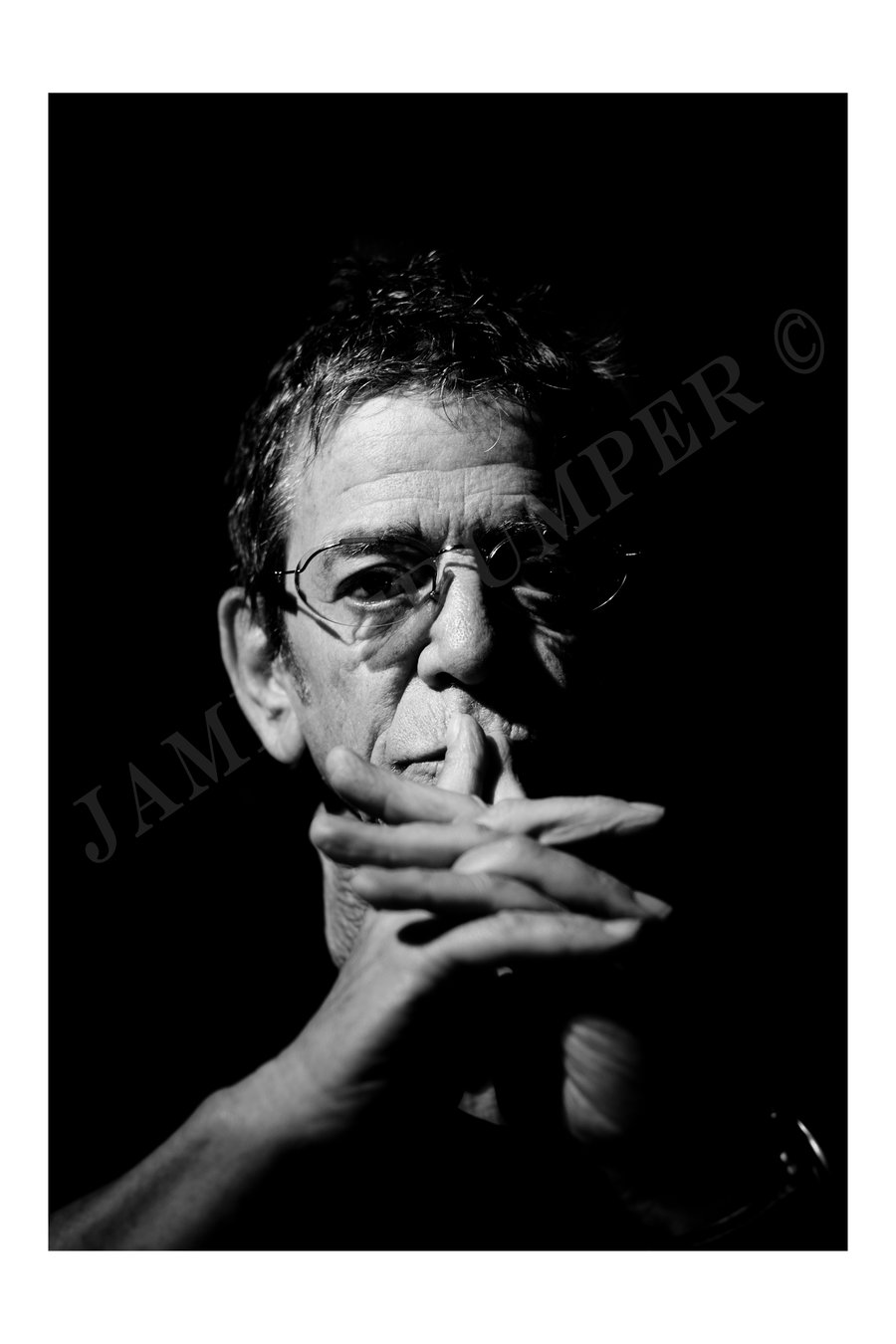 Image of Lou Reed Rock and Roll Heart Black and White