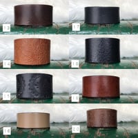 Image 3 of Leather Cuffs- Nuetrals and Minimalist Designs