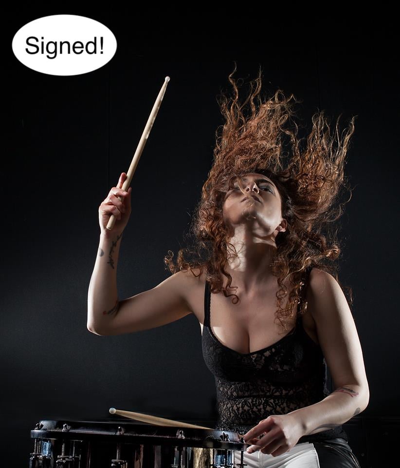 Image of Official SoZo Drum poster - SIGNED