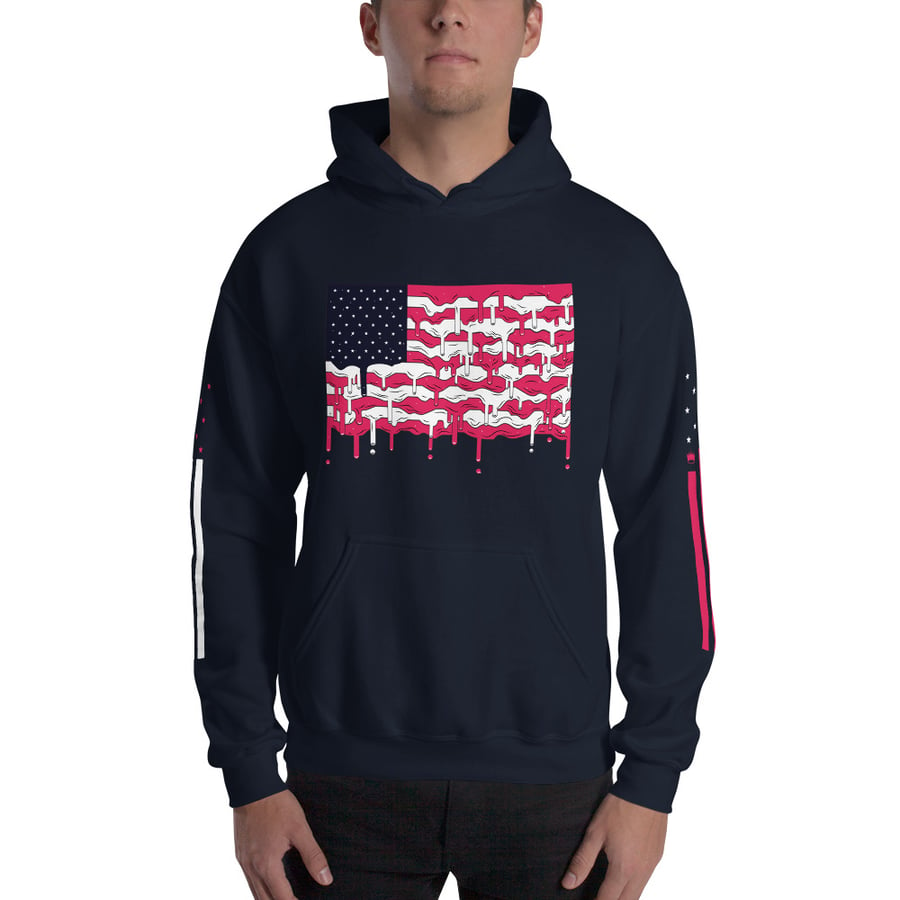 Image of "Meltdown" Hoodie Sweatshirt