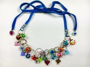 Image of Blue Whimsy Necklace