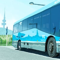 Image 2 of Digital print of Transport Canberra Bus 628 Bustech Scania K320UB (2017)