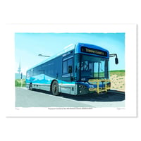 Image 1 of Digital print of Transport Canberra Bus 628 Bustech Scania K320UB (2017)