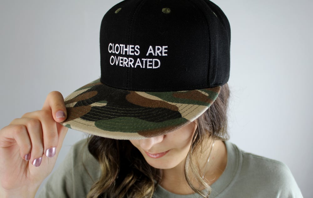 Image of Clothes Are Overrated Snapback