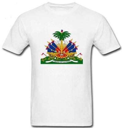 Image of WHITE SHIRT WITH COAT OF ARMS