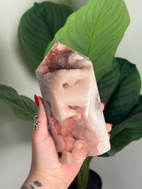 Image 3 of XL COTTON CANDY PINK AMETHYST TOWER -BRAZIL- #4