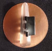 Image 2 of 5G Ready "Silver Smoothy" Orgonite Puck
