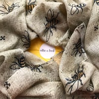 Image 2 of MANCHESTER WORKER BEE SCARF BY OLLIE + FRED