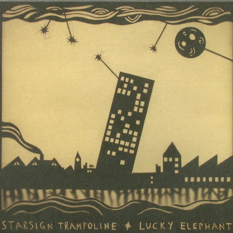 Image of Lucky Elephant- Star SIgn Trampoline 