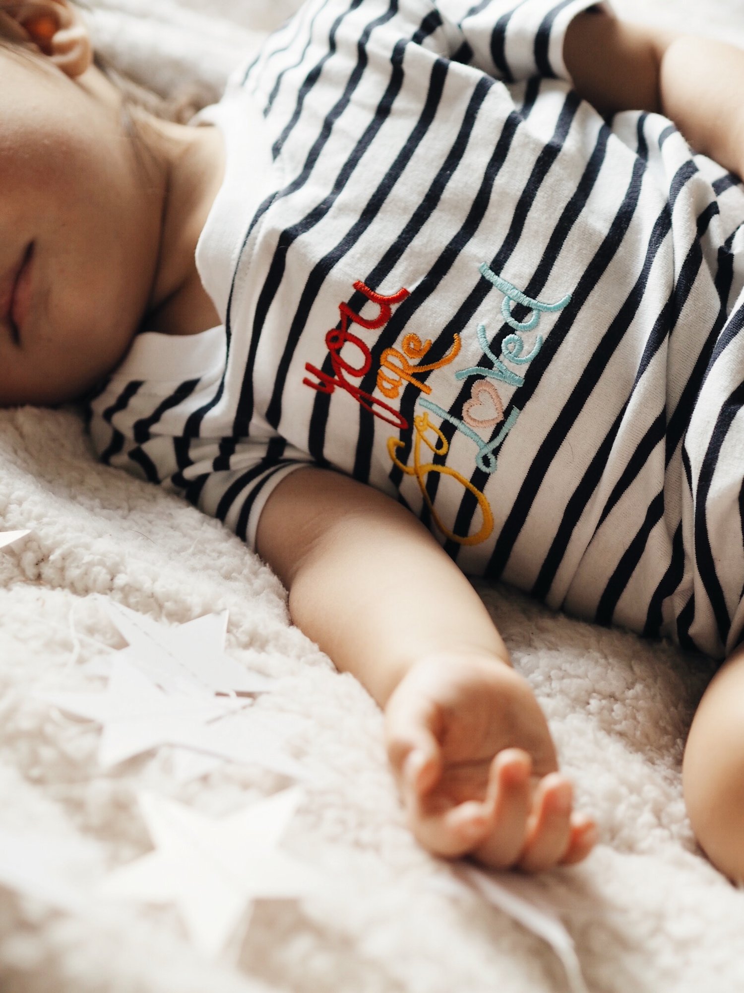 Image of You Are So Loved - Navy Stripe Tee