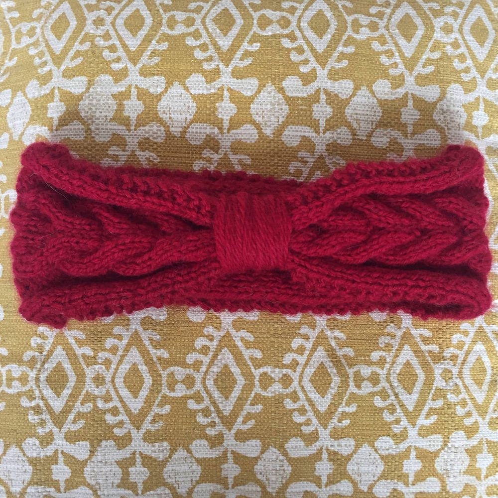 Image of Bandeau/headband rouge