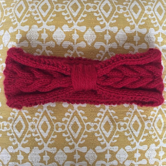 Image of Bandeau/headband rouge