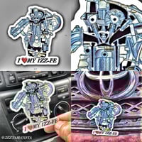 1ZZFE Engine Sticker
