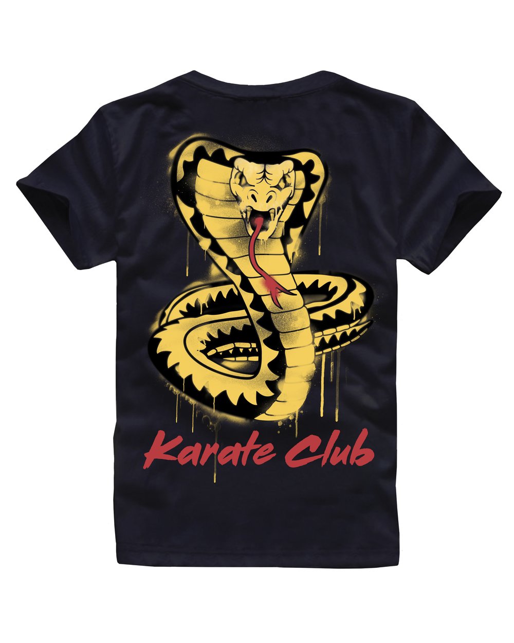 KARATE CLUB TEE BLACK