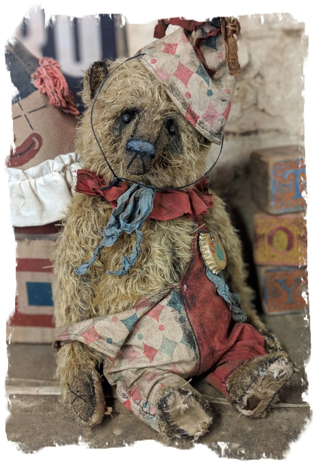 【circus circus】Toy Bear reversible coat Circus Circus 🎪 Teddy Bear Plush 15