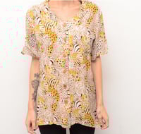 Image 1 of Tiger print shirt