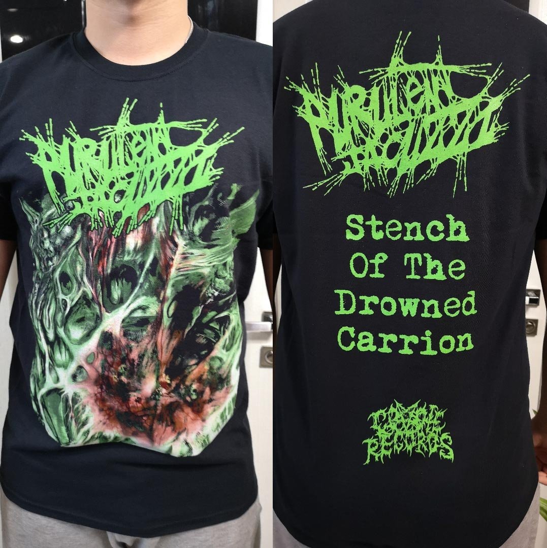 COYOTE RECORDS — PURULENT JACUZZI Stench Drowned Carrion TS/MENTAL DEMISE TS