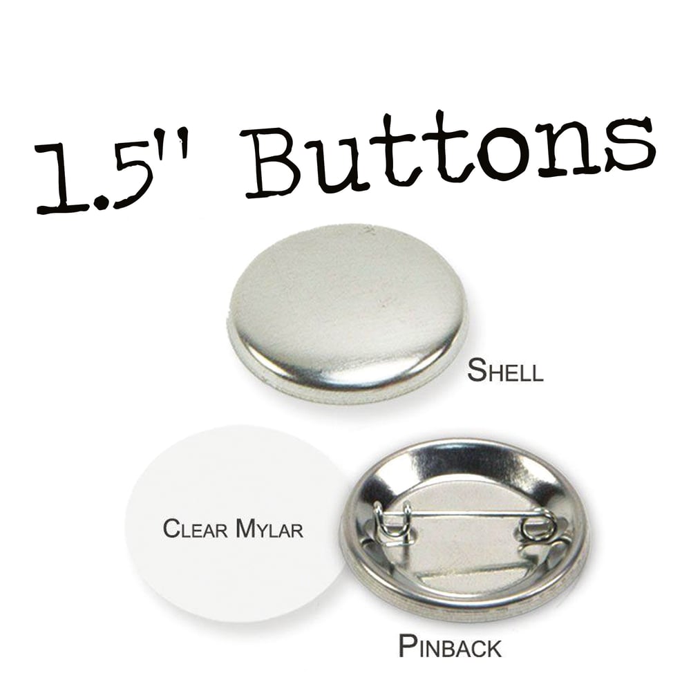 Ahoy Sailor Buttons small 1'' (5-pack)
