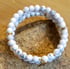 Frosted White Howlite Bracelet  Image 2