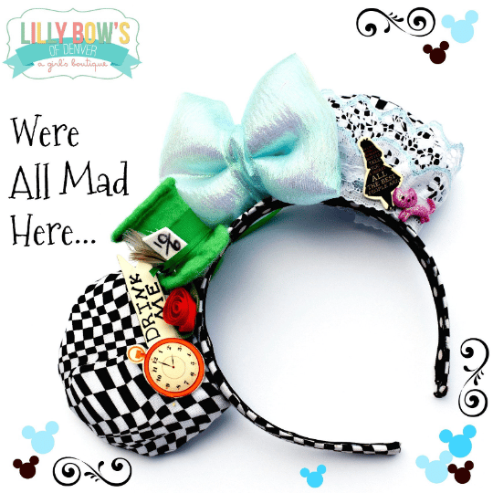 Image of Alice In Wonderland Mouse Ears