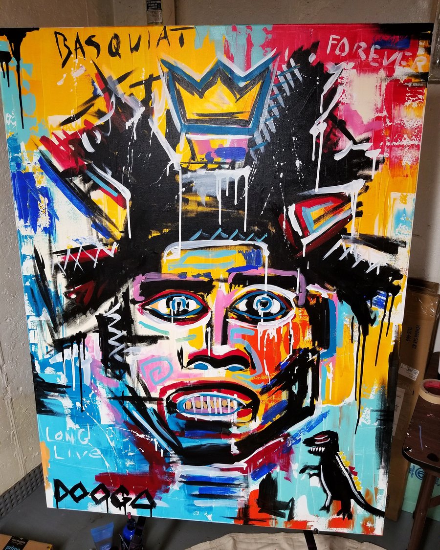 Image of Basquiat - Canvas Print