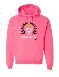 Image 2 of The League Hoodies "Give Cancer The Boot "Pink"