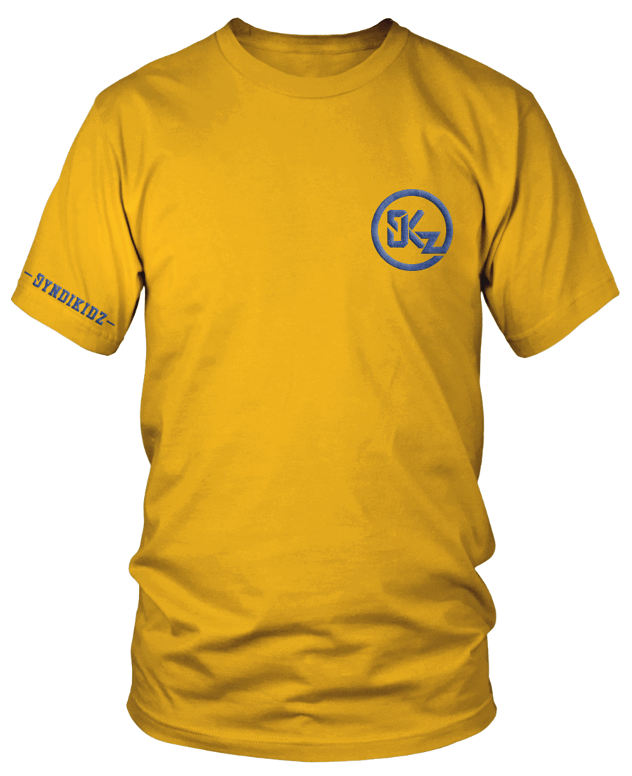 Image of Syndikidz Gold T-shirt (Pre-Order)