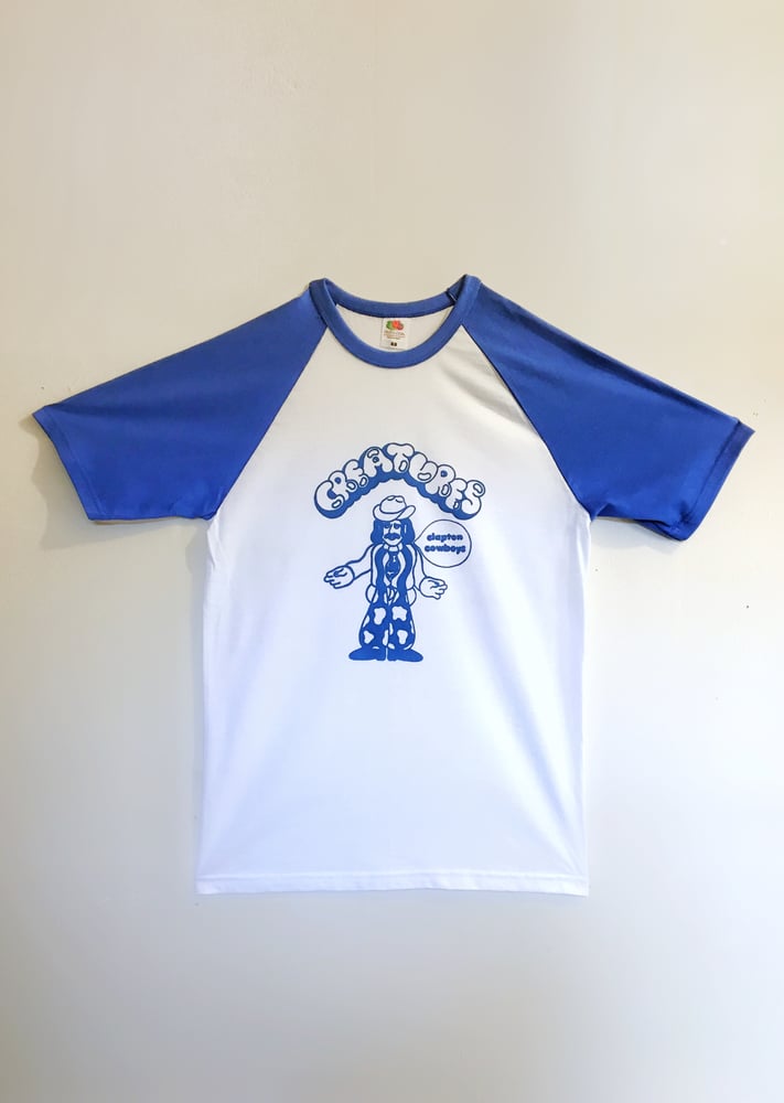 Image of Cowboy Blue Baseball T-Shirt