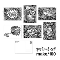 MAKE100 Postcards