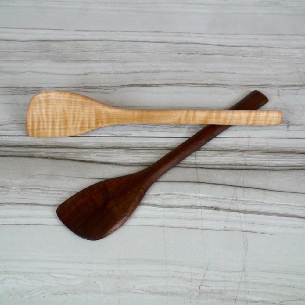 Image of Curly Maple Spatula (Walnut is unavailable)