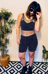 Image 3 of PRISSY VINTAGE Vintage Beaded string dress 