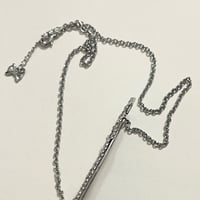 Image 5 of bones brass knuckle necklace 