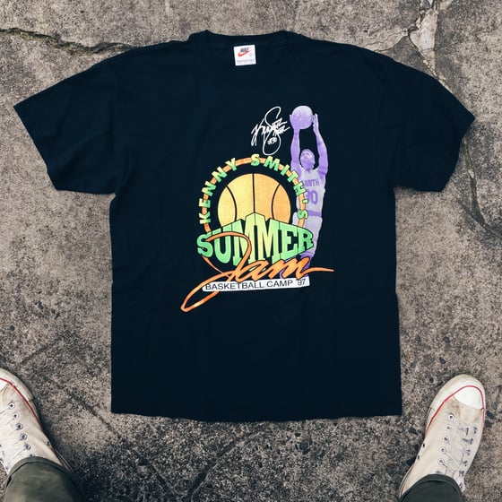 Image of Brand New 1997 Kenny “The Jet” Smith Team Camp Tee.