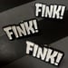 Image of FINK! Enamel Pin by Kruse
