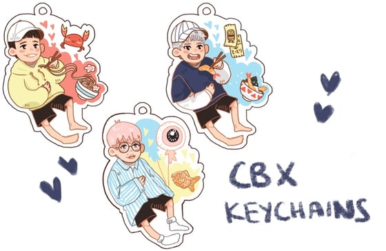 Image of #TravelWithCBX Keychains 