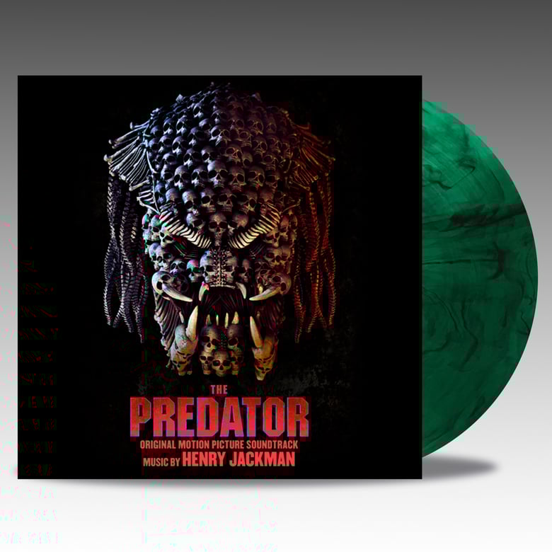 Image of The Predator - 'Hunter Green W/ Black Smoke' Vinyl - Henry Jackman